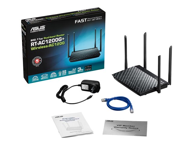 Bekijk afbeelding 2 van ASUS WL RT-AC1200G+ Dual-Band Gigabit Wireless Router